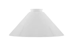 Reservglas Och Reservdelar < Karlskrona Lampfabrik Hög skomakarskärm 60/250 - Vitt överfångsglas
