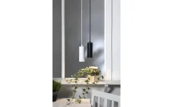 Sladdställ Med Sockel|Fönsterlampor-Star Trading Hide Pendelarmatur GU10 17cm Svart