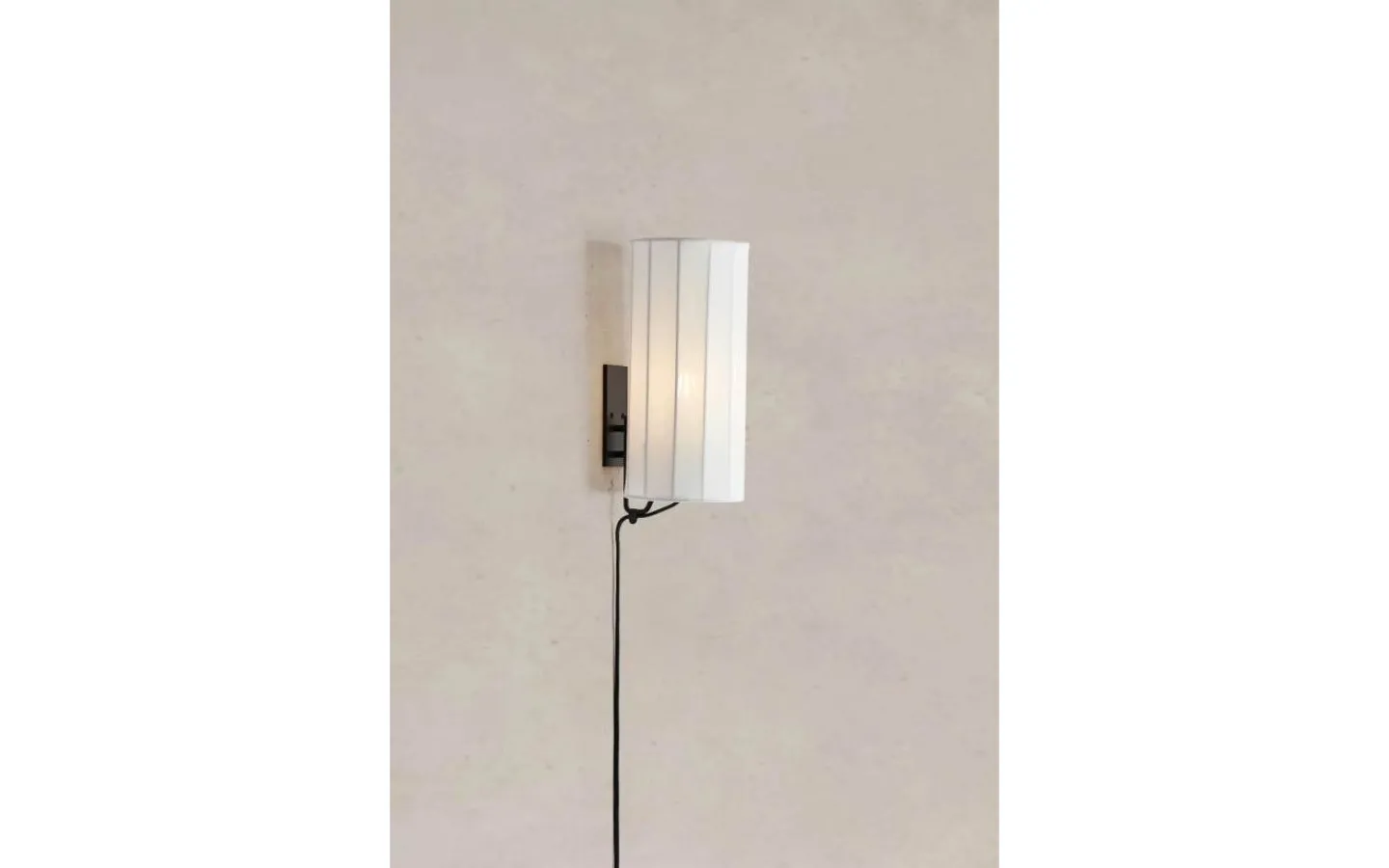 Lampetter-Markslojd Hikari Vägglampa Vit/Svart