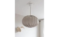 Stora Taklampor Ø50-69 Cm < PR Home Hilma Taklampa Ø50cm Natur