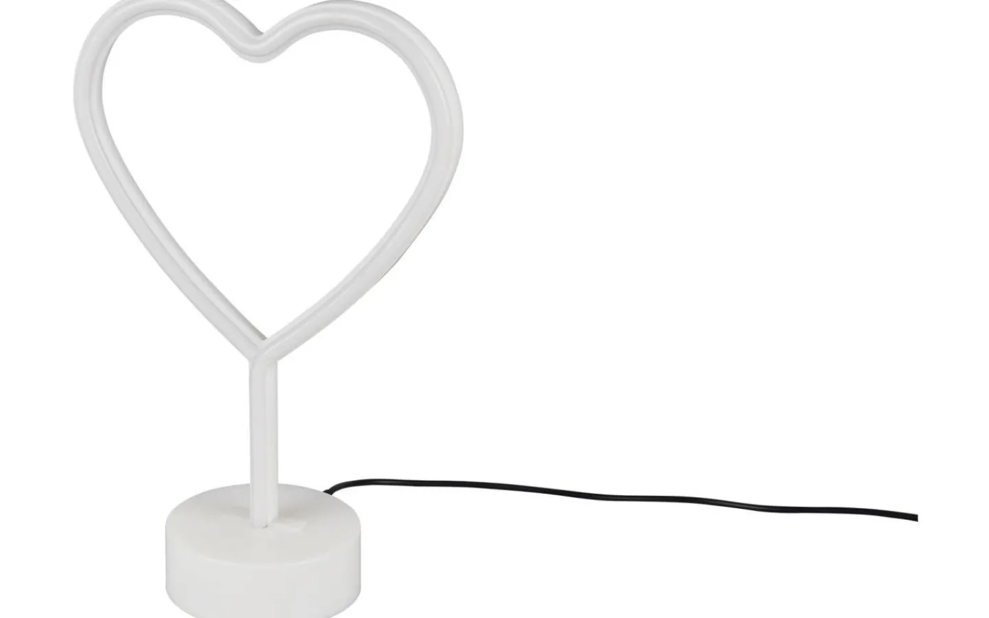Barnrum|Bordslampor-Reality Hjärta Bordslampa LED vit