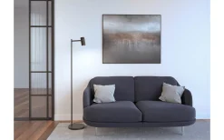 Golvläslampor < Herstal Holder Golvlampa 138cm Svart