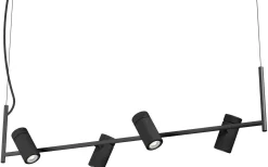 Avlånga Taklampor-Herstal Holder Taklampa 101,5cm Svart