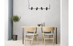 Avlånga Taklampor-Herstal Holder Taklampa 101,5cm Svart