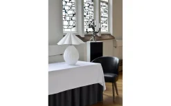 Lampfötter-Hallbergs Honeycomb Lampfot 46cm Vit