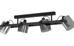 Avlånga Takspotlights|Takspot Med Minst 4 Lampor < Eglo Hornwood Takspotlight 111cm 4L Svart