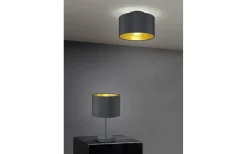 Bordslampor-Trio Lighting Hostel Bordslampa E27 matt svart/guld
