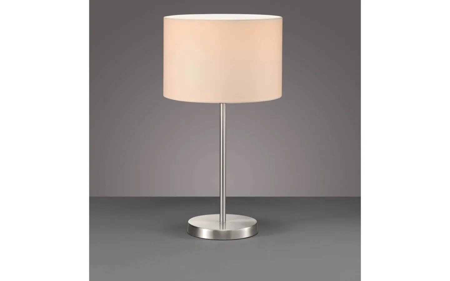 Bordslampor < Trio Lighting Hotell Bordslampa 55cm E27 vit