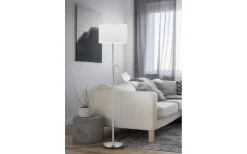 Golvläslampor < Trio Lighting Hotell Golvlampa E27+E14 vit