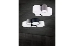 Plafonder-Trio Lighting Hotell Plafond 4xE27 flerfärgad