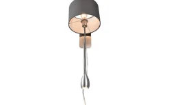 Läslampor < Trio Lighting Hotell Vägglampa med läslampa E14 + LED grå