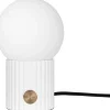 Vardagsrum|Sovrum < Globen Lighting Hubble Bordslampa 24cm Vit