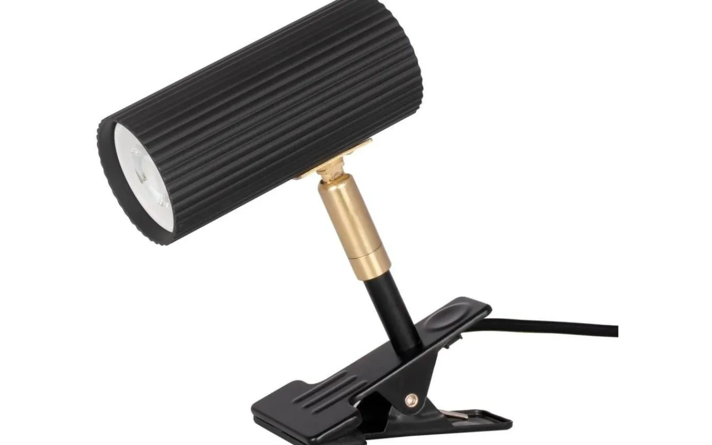 Klämlampor|Bordslampor < Globen Lighting Hubble Klämlampa 12cm Svart
