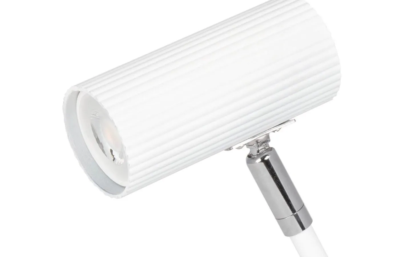 Klämlampor|Bordslampor-Globen Lighting Hubble Klämlampa 12cm Vit