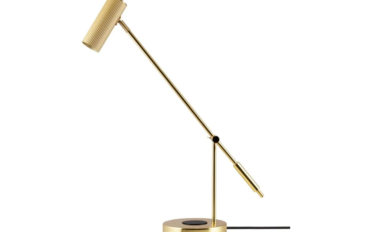 Skrivbordslampor-Globen Lighting Hubble Read Bordslampa 64cm Borstad Mässing