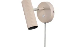 Sovrum|Läslampor < Globen Lighting Hubble Vägglampa Beige