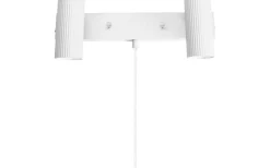 Läslampor-Globen Lighting Hubble Vägglampa 2L 35cm Vit