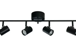 Avlånga Takspotlights|Takspot Med Minst 4 Lampor-Aneta Hugin Takspotlight 75cm Svart