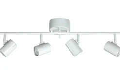 Avlånga Takspotlights|Takspot Med Minst 4 Lampor-Aneta Hugin Takspotlight 75cm Vit