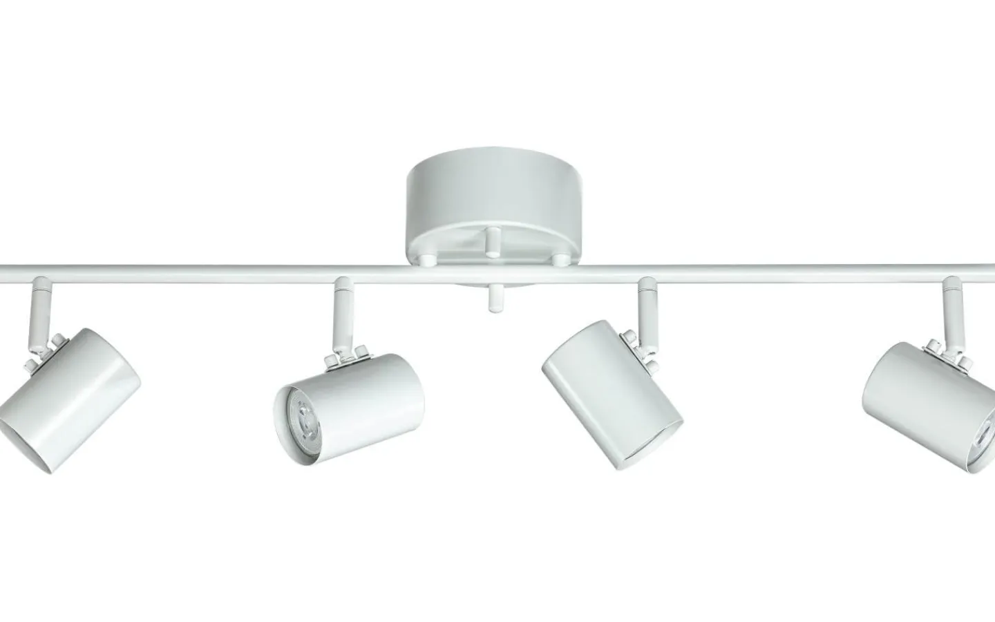 Avlånga Takspotlights|Takspot Med Minst 4 Lampor-Aneta Hugin Takspotlight 75cm Vit
