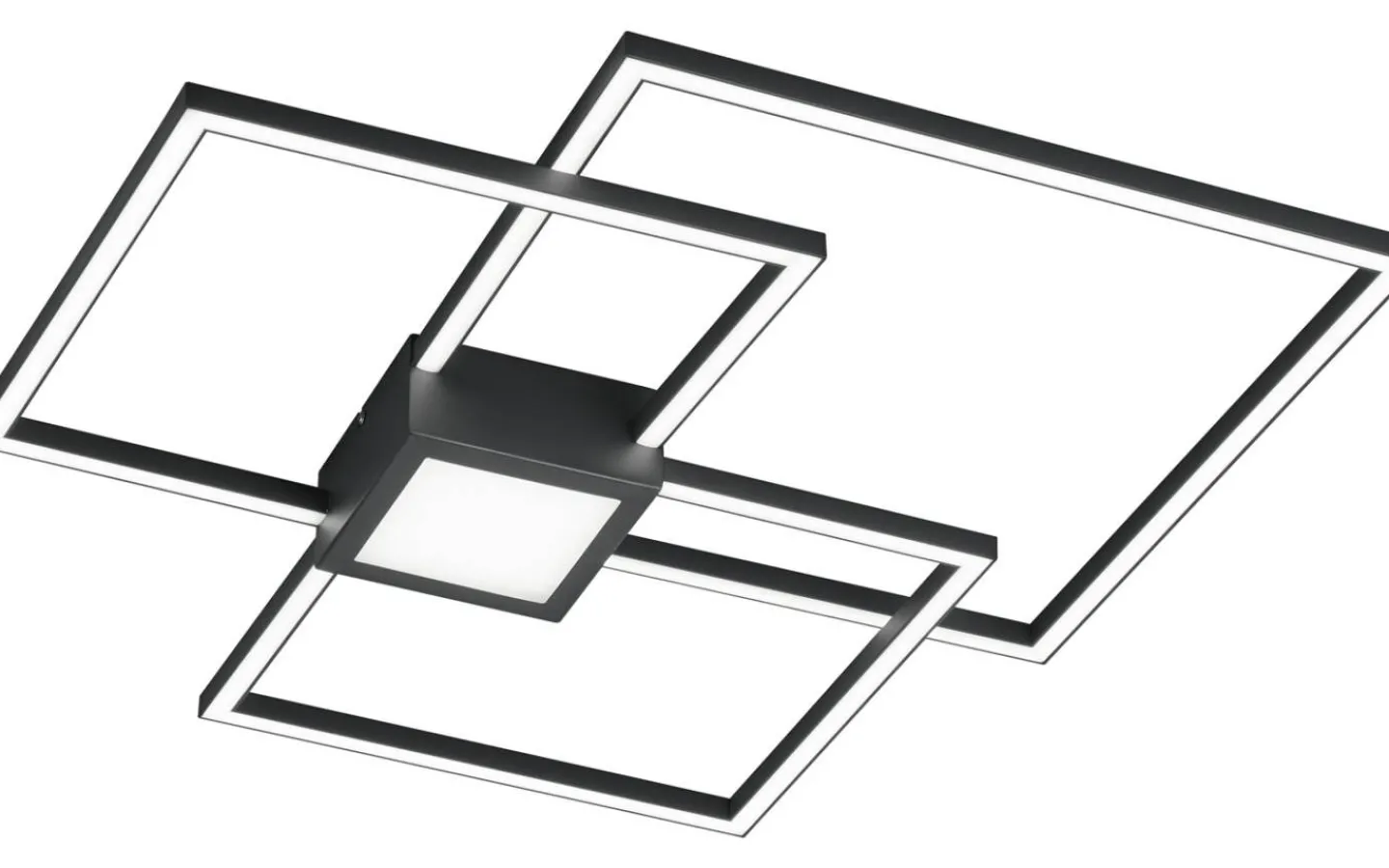 Plafonder < Trio Lighting Hydra Plafond LED 3-delad antracit