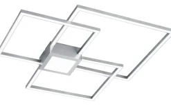Plafonder-Trio Lighting Hydra Plafond LED 3-delad borstad stål