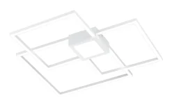 Plafonder < Trio Lighting Hydra Plafond LED 3-delad mattvit 4000K