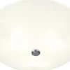 Hall & Trappa|Plafonder-Aneta Iglo Plafond 42cm Vit/Stål