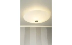 Hall & Trappa|Plafonder-Aneta Iglo Plafond 42cm Vit/Stål