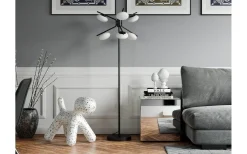 Golvlampor-By Rydens Imperia Golvlampa 165cm Matt Svart