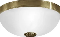 Plafonder-Eglo Imperial Plafond 31cm Brons