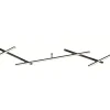Plafonder < Trio Lighting Indira Plafond LED 245cm mattsvart