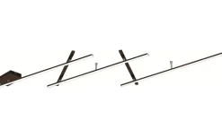 Plafonder < Trio Lighting Indira Plafond LED 245cm mattsvart