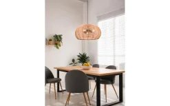 Stora Taklampor Ø50-69 Cm-Trio Lighting Inga Takpendel 50cm E27 naturfärg/rotting