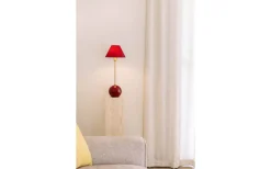 Bordslampor < Globen Lighting Iris Bordslampa 51cm Burgundy