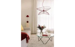 Bordslampor < Globen Lighting Iris Bordslampa 51cm Burgundy