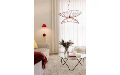 Bordslampor < Globen Lighting Iris Bordslampa 51cm Burgundy