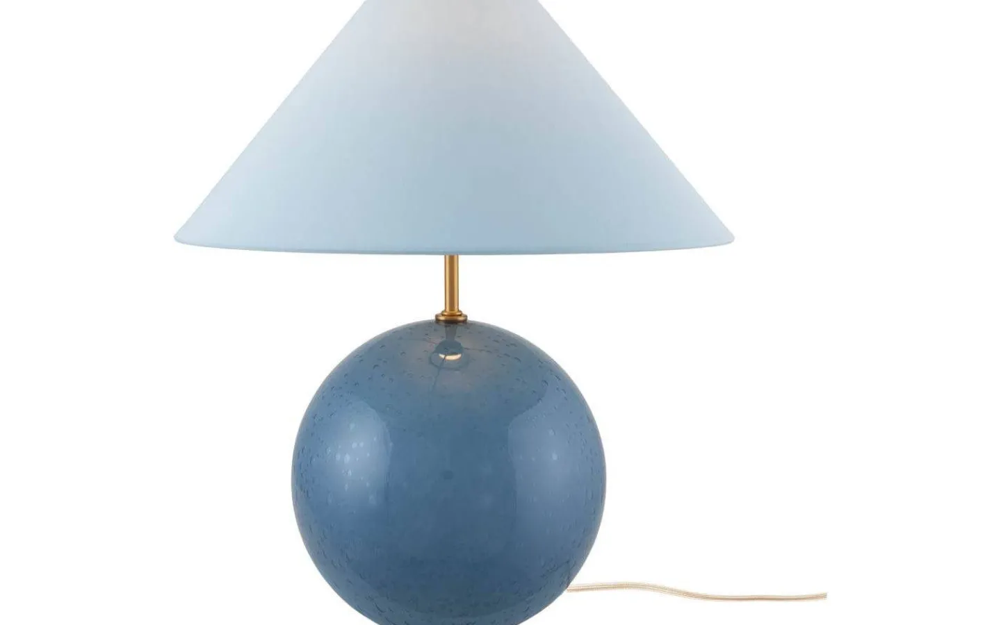 Bordslampor-Globen Lighting Iris Bordslampa 39cm Duvblå