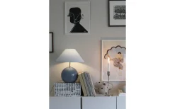 Bordslampor-Globen Lighting Iris Bordslampa 39cm Duvblå