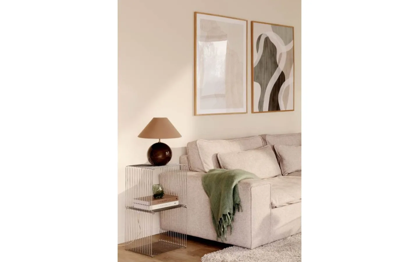 Bordslampor < Globen Lighting Iris Bordslampa 39cm Mocha