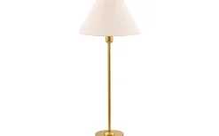 Lampfötter < Globen Lighting Iris Lampfot 45cm Borstad Mässing