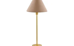 Lampfötter < Globen Lighting Iris Lampfot 45cm Borstad Mässing