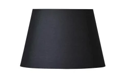 Enfärgade Runda Lampskärmar < ArmaturHantverk Iris Lampskärm Ø27cm Svart