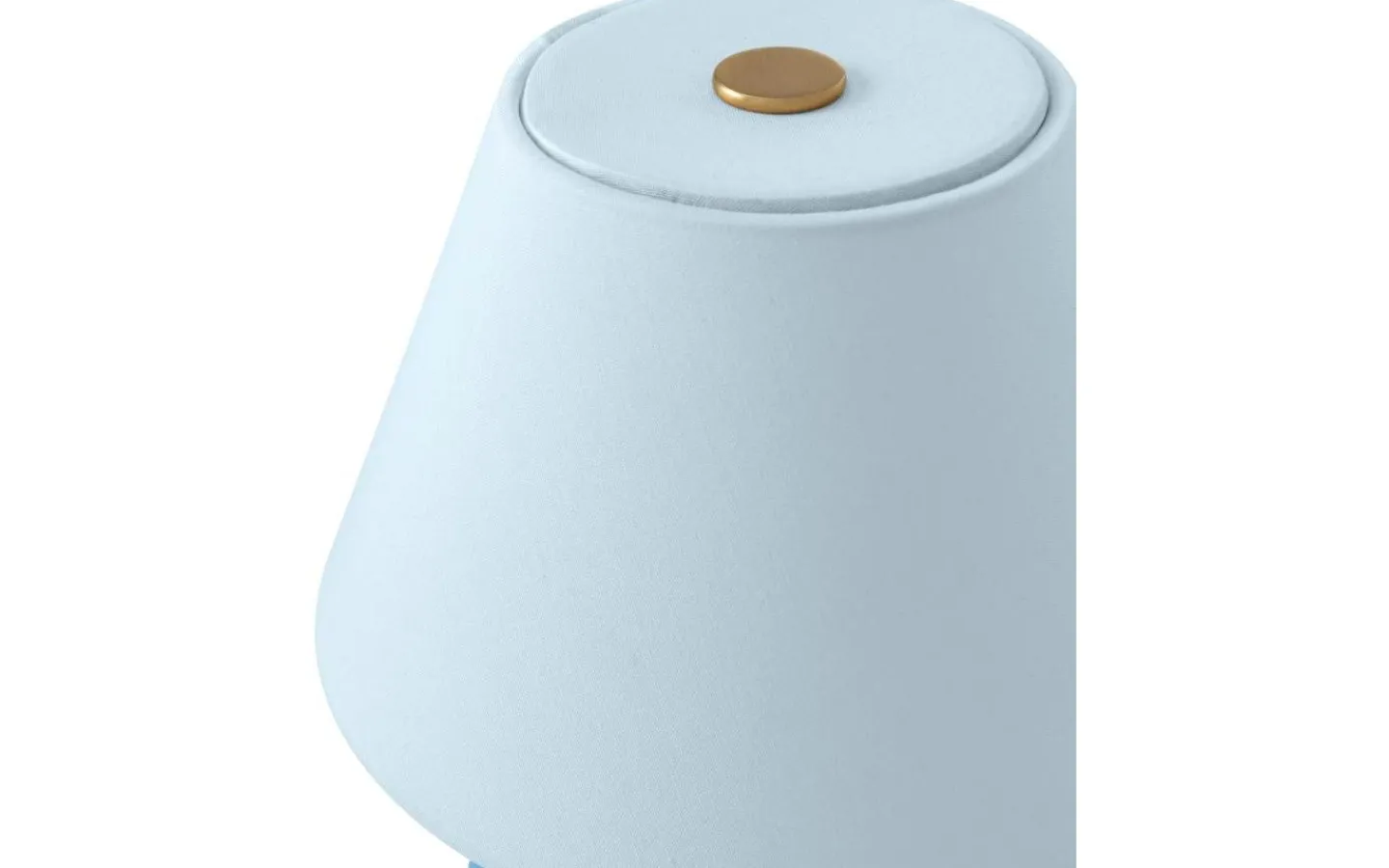 Uppladdningsbara Lampor Inomhus|Bordslampor < Globen Lighting Iris Portabel Bordslampa 23cm Duvblå