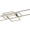 Plafonder-Trio Lighting Irvine Plafond LED i borstat stål