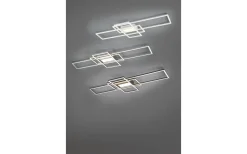 Plafonder-Trio Lighting Irvine Plafond LED i borstat stål
