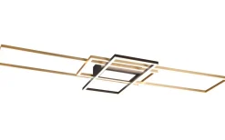 Plafonder < Trio Lighting Irvine Plafond LED matt mässing/matt svart