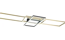 Plafonder < Trio Lighting Irvine Plafond LED matt mässing/matt svart