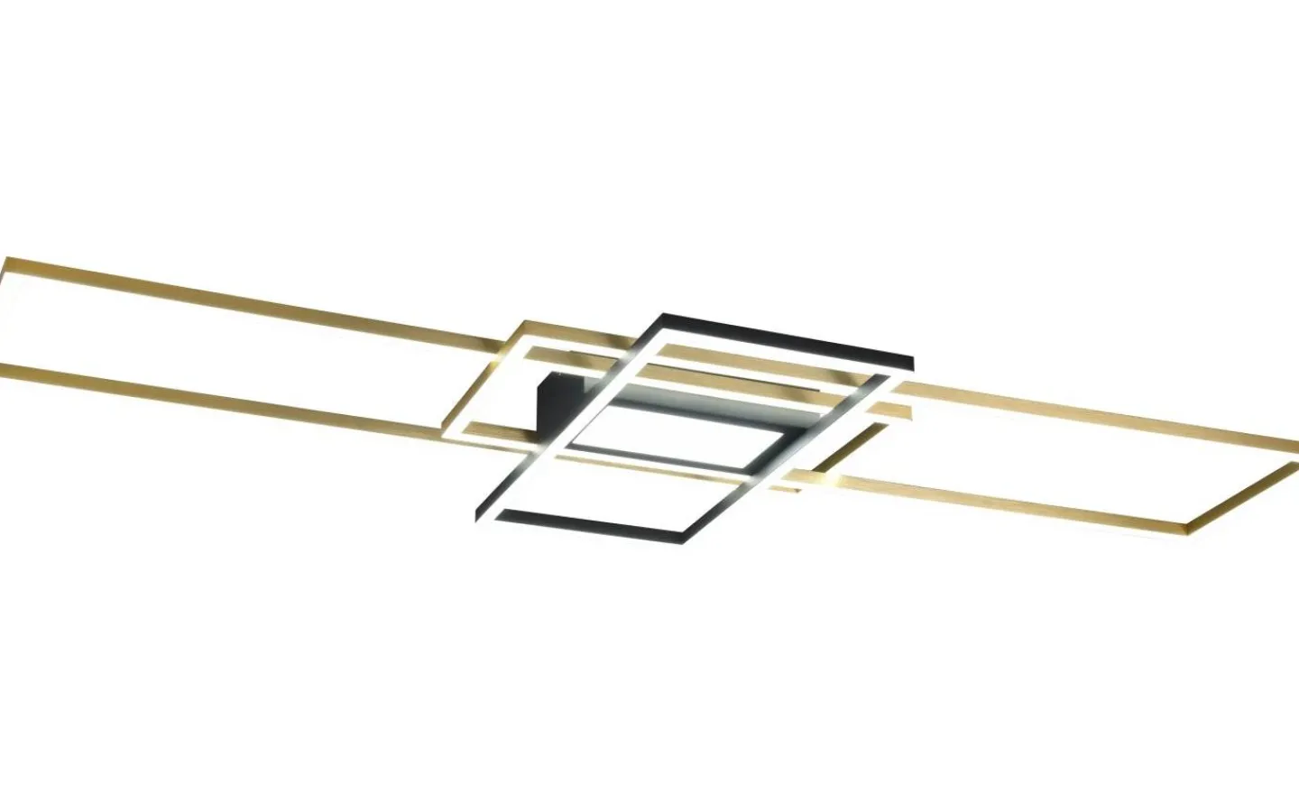 Plafonder < Trio Lighting Irvine Plafond LED matt mässing/matt svart