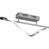 Plafonder-Reality Isabel Plafond LED krom 4000K